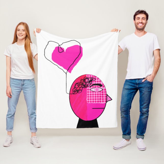 Manta Polar Amor en la mente (In situ)