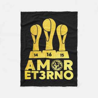 Manta Polar Amor Et3rno America Tricampeon