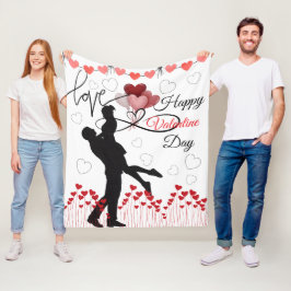 Manta Polar Amor – Feliz día de San Valentín