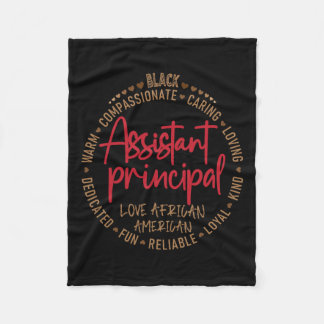 Manta Polar Amor principal negro e inestable afroamericano