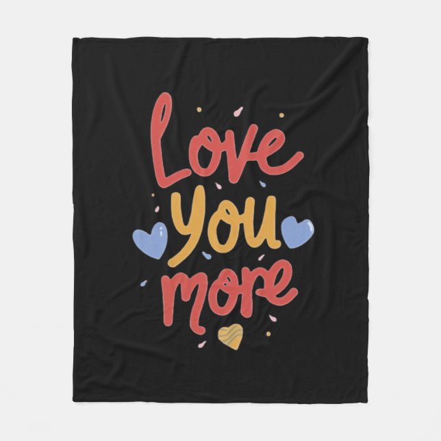 Manta Polar Amor te expreso arte  (Anverso)