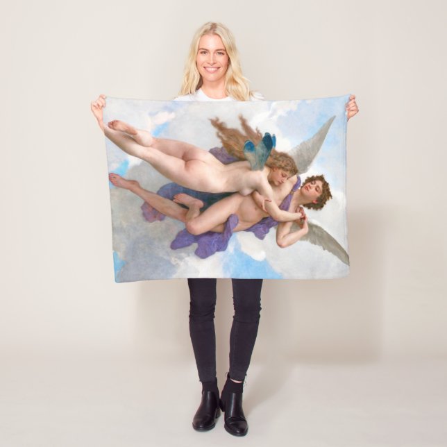 Manta Polar Amor y Psique, Bouguereau (In situ)