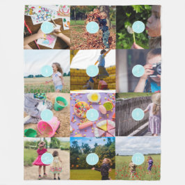 Manta Polar añada su propia funda de papel personalizable de 1