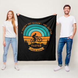 Manta Polar Añadir nombre cambiar todo el texto bicicleta de m