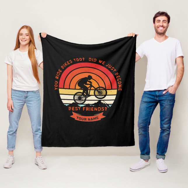 Manta Polar Añadir nombre cambiar todo el texto Montaña Bike M (In situ)