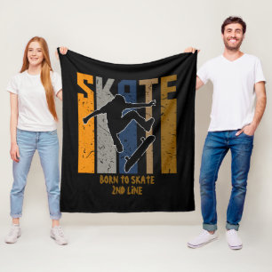 Manta Polar Añadir nombre o texto - SKATE Skateboarder