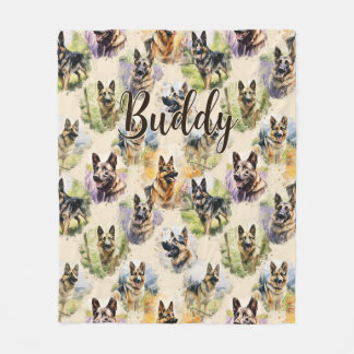 Manta Polar Añadir nombre, Pastor alemán