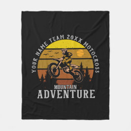 Manta Polar Añadir nombre Team Year Motocross Mountain Adventu