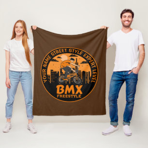 Manta Polar Añadir nombre Texto BMX Estilo de calle libre Expe