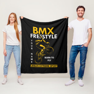 Manta Polar Añadir nombre Texto BMX Estilo libre Deportes urba