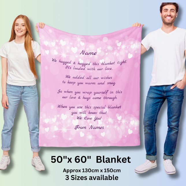 Manta Polar Añadir nombres, cambiar cualquier texto que hayamo (Subido por el creador)