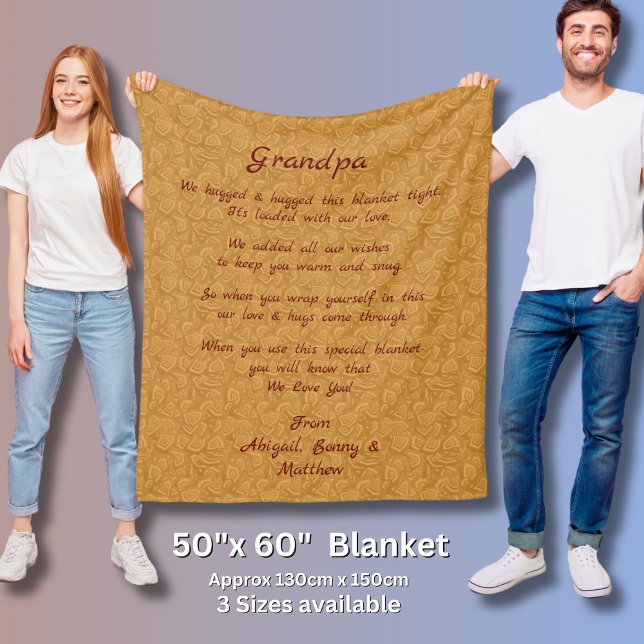 Manta Polar Añadir nombres, cambiar cualquier texto que hayamo (Subido por el creador)