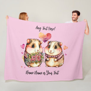 Manta Polar Añadir nombres Cambiar todo el texto Guinea Cerdos