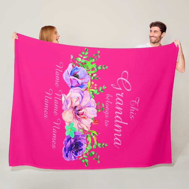 Manta Polar Añadir o editar nombres - Esta abuela pertenece a  (In situ)