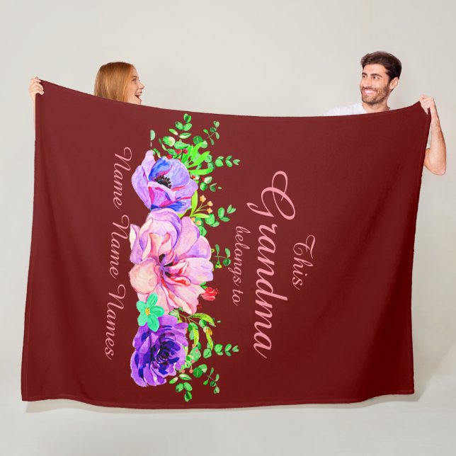 Manta Polar Añadir o editar nombres - Esta abuela pertenece a  (In situ)