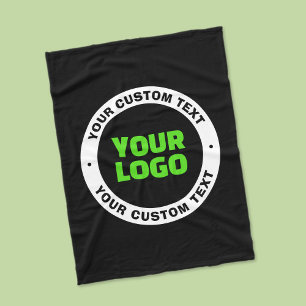 Manta Polar Añadir su propio logotipo comercial o diseño carga