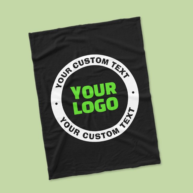 Manta Polar Añadir su propio logotipo comercial o diseño carga (Subido por el creador)