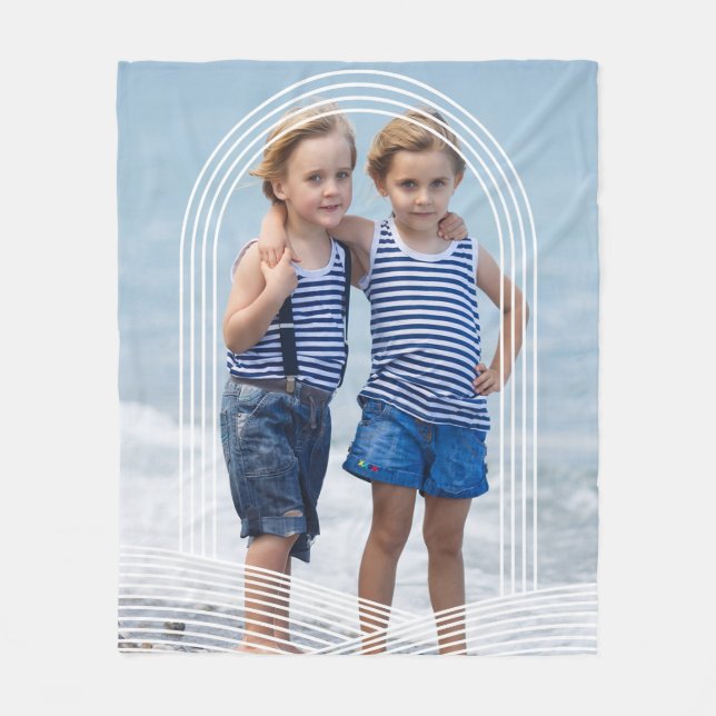 MANTA POLAR AÑADIR TU BLANQUETA DE FOTO FLEECE (Anverso)