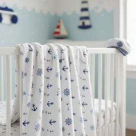 Manta Polar Anclas y timones náuticos para niños ID1256