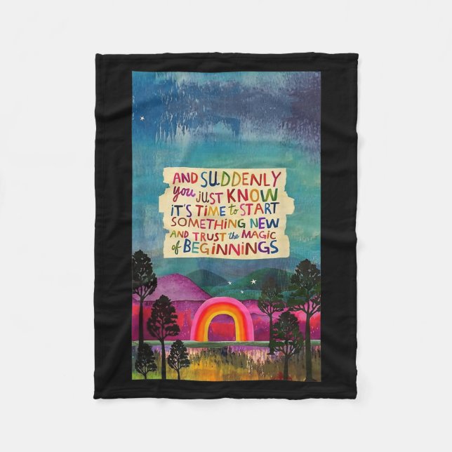 Manta Polar And Suddenly You Just Know It's Time To Start Soin (Anverso)