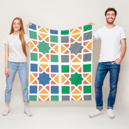 Manta Polar Andalusian Tiles 4