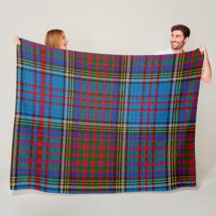 Manta Polar Anderson Clan Tartan Fleece Blanket