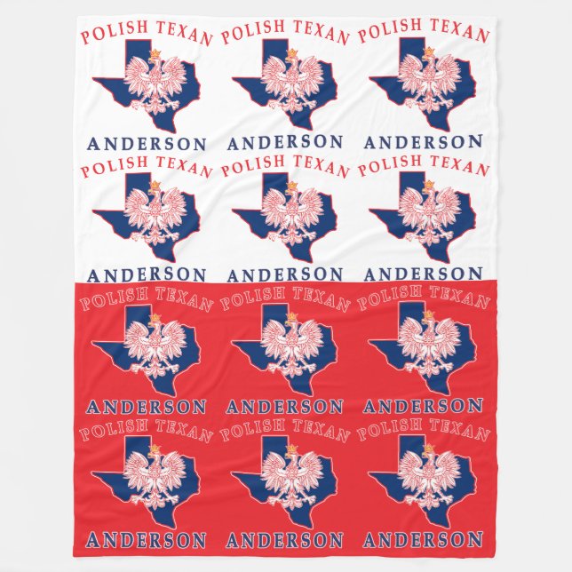Manta Polar Anderson Polaco Texan Big Fleece Blanket (Anverso)