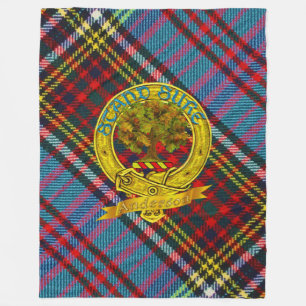 Manta Polar Anderson Tartan Fleece Blanche 3