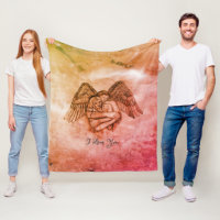 Angel Eros en el amor, te amo