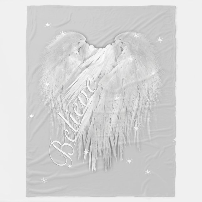 Manta Polar ANGEL WINGS ‘Believe’ Magic Heart (Anverso)
