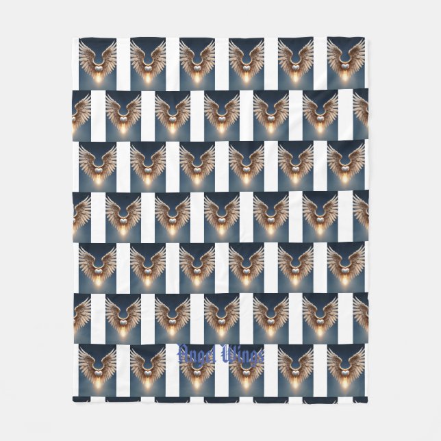 Manta Polar Angel Wings Lovely (Anverso)