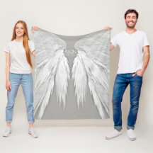 ANGEL WINGS Monograma Elegante Gris