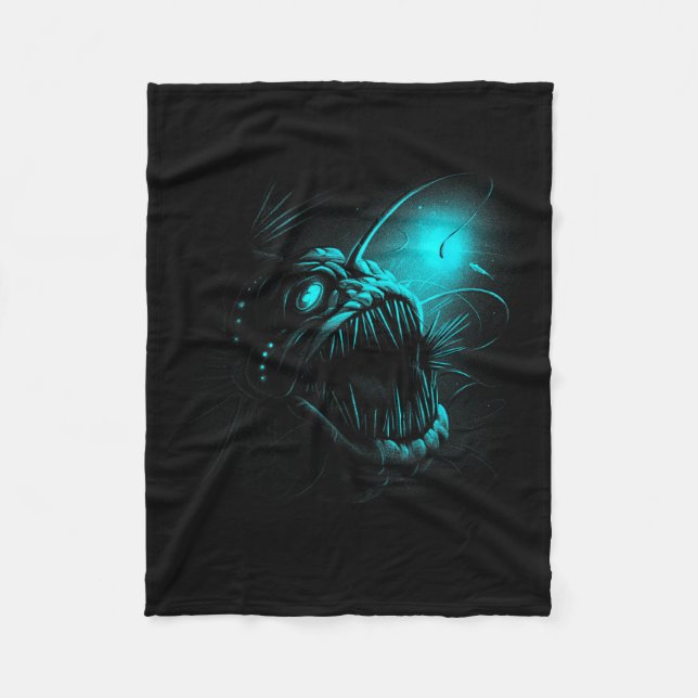 Manta Polar Anglerfish Deep Sea Creatures Angler Fish Ocean Se (Anverso)