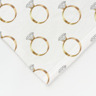 Manta Polar Anillo de Diamantes de Lujo Bodas Novia Joyería