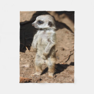 Manta Polar Animal dulce lindo maravilloso de Meerkat del