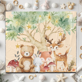 Manta Polar Animales capilares del bosque de Woodland Niños