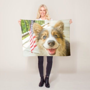 Manta Polar Animales de bebé más afectados   Corgi Puppy Patri