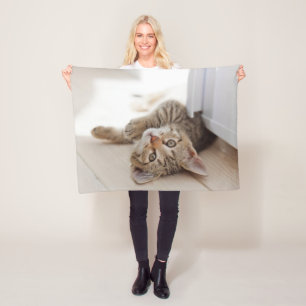 Manta Polar Animales de bebé más afectados Shorthair Tabby K
