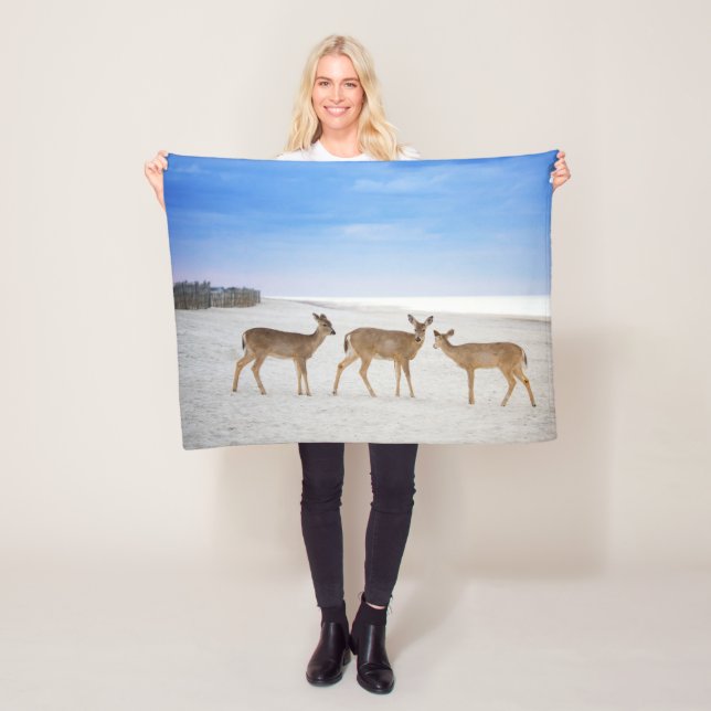 Manta Polar Animales de bebé más afectados | Venado en la play (In situ)