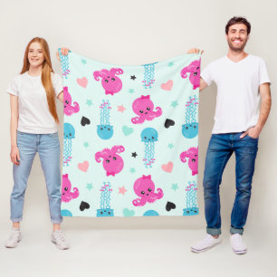 Manta Polar Animales marinos, vida marina, pulpo, medusas, cor