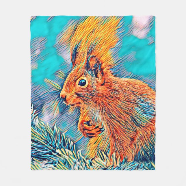 Manta Polar AnimalMix_Squirrel_001 (Anverso)