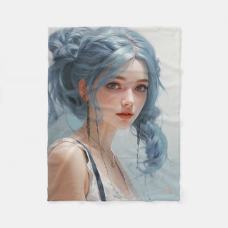Manta Polar Anime Ariana Fleece Blanket