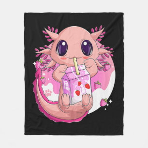 Manta Polar Anime Chica Waifu Que Ama A Anime Ramen Y Sketchi