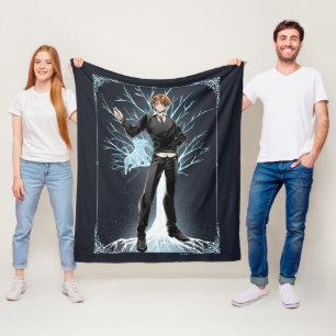 Manta Polar Animé el Patronus perro Terrier de Jack Russell de