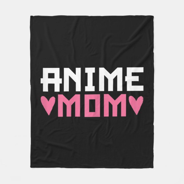 Manta Polar Anime Mom Anime Mother (Anverso)