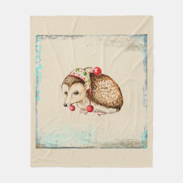 Manta Polar Aniversarios De Inicio Oficina Personalizado Desti (Anverso)