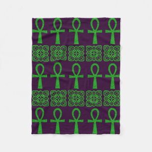 Manta Polar Ankh verde