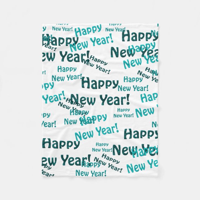 Manta Polar año nuevo feliz (Anverso)