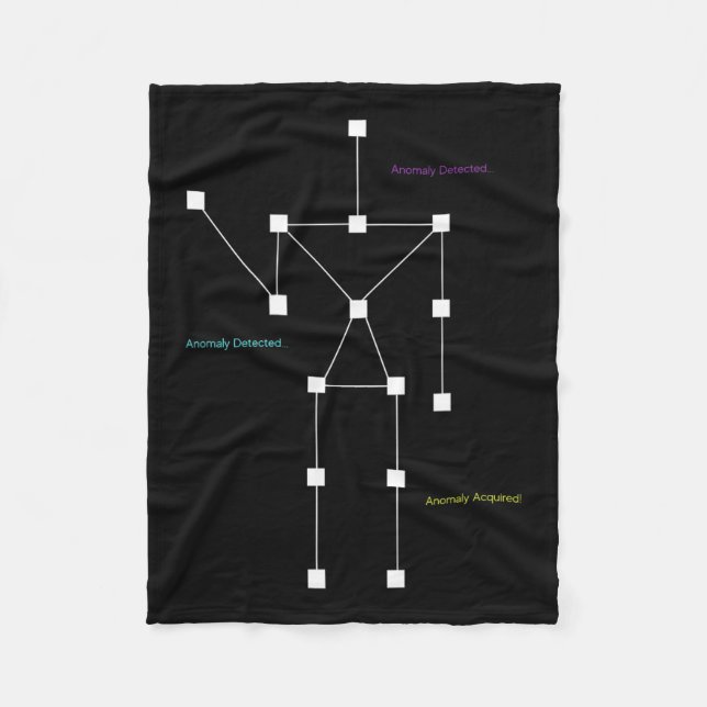 Manta Polar Anomaly Detectó Sls Ghost Hunting Shirt - Funny P (Anverso)