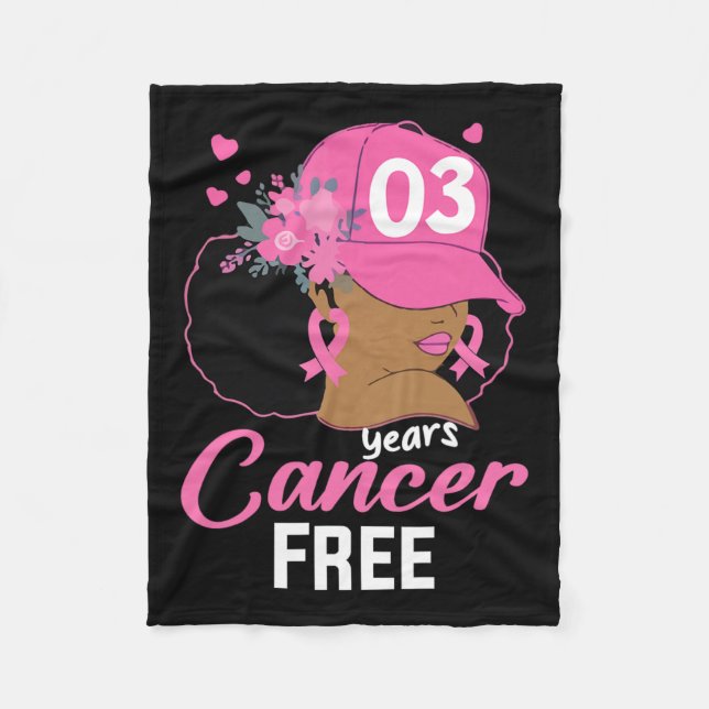 Manta Polar Años Sobreviviente libre de cáncer de mama Cáncer  (Anverso)